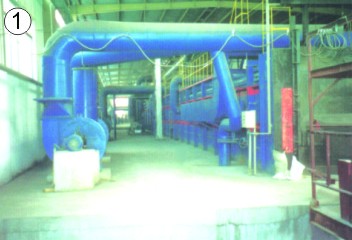 1550  high aluminum bricks tunnel kiln